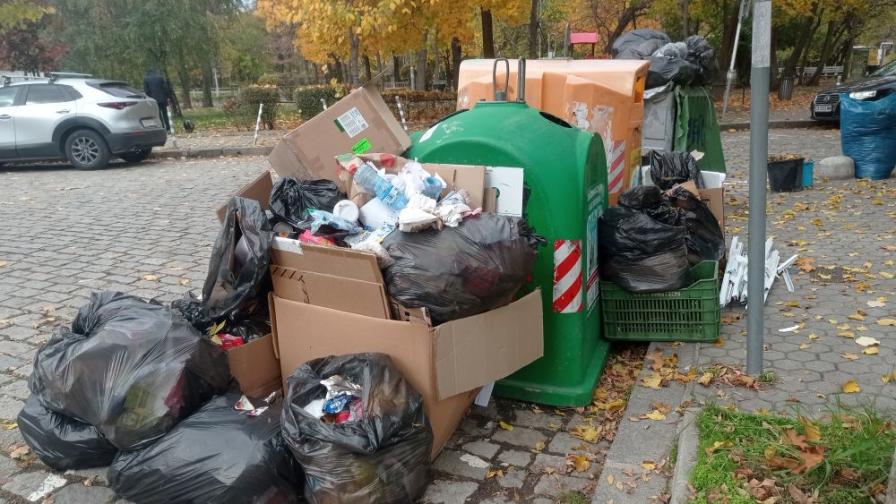 Три столични квартала остават без сметоизвозване от 30 ноември