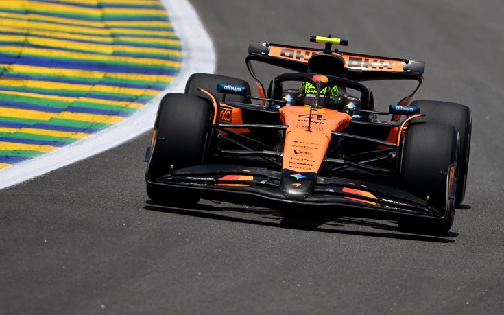 Ландо Норис беше най-бърз в тренировката преди Гран При на Бразилия