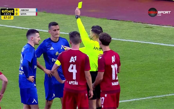 Грозни сцени на дербито Левски – ЦСКА