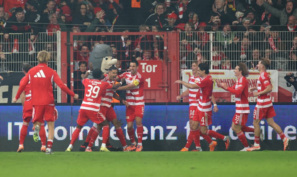 Унион Берлин Байерн Мюнхен1