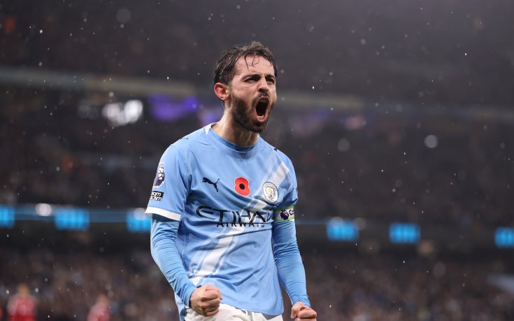 Бернардо Силва влезе във вечния топ 3 на Манчестър Сити