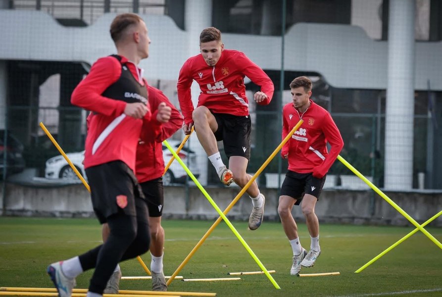 Тренировка на младежкия национален отбор по футбол1