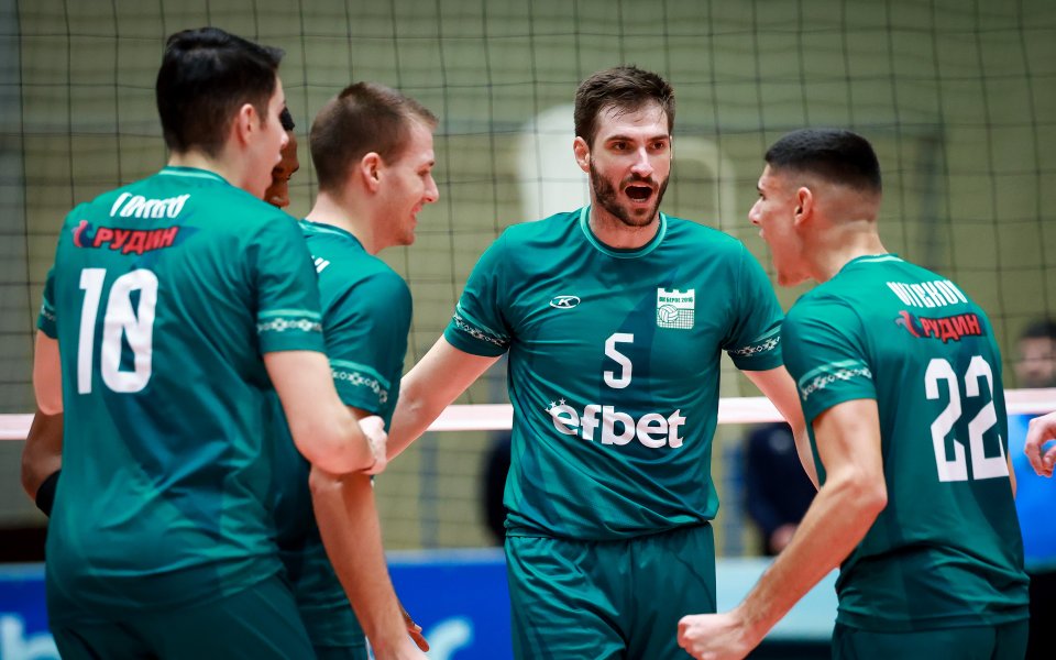 Берое не срещна трудности срещу Славия във волейболния шампионат