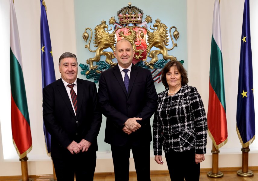 Президентът Румен Радев награди с Почетен знак изявени спортисти1