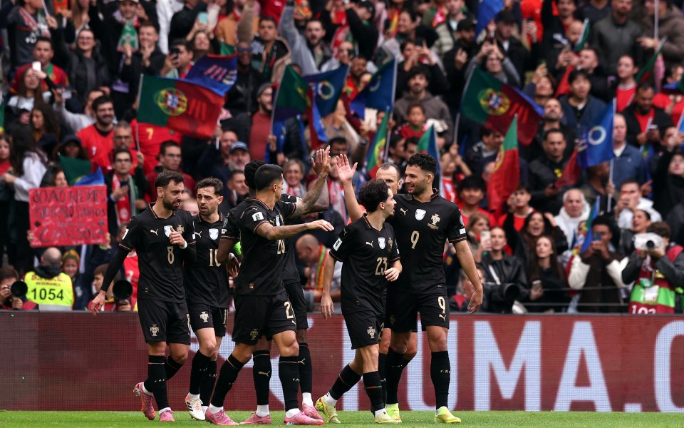 Без Роналдо: Португалия разкъса Армения и се класира за Мондиал 2026