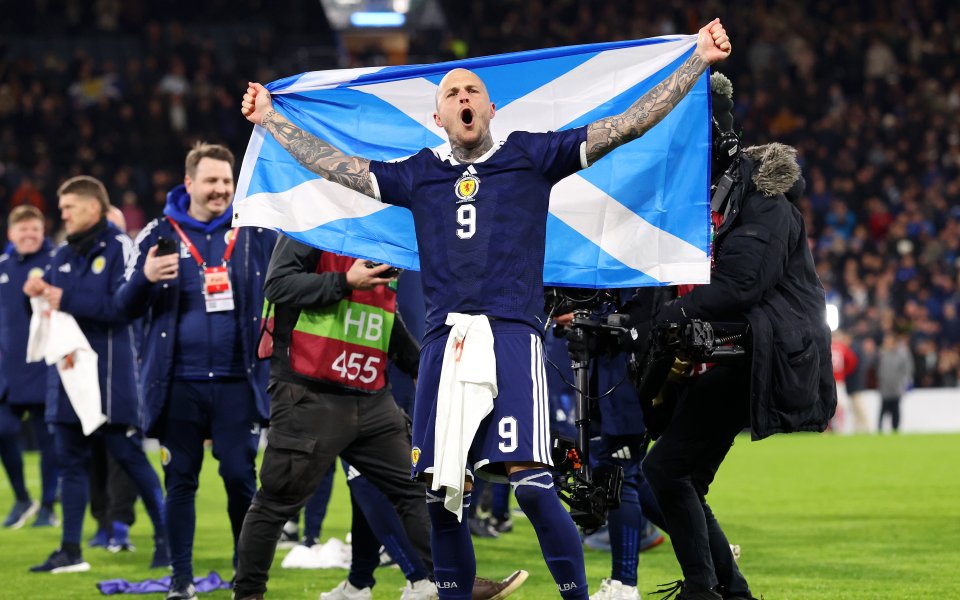 Шотландия - Дания 4:2