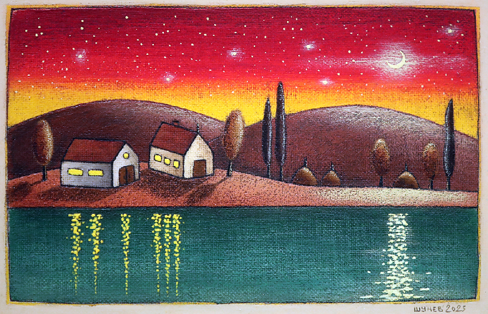 <p>Местността &bdquo;Метеора&ldquo; в Гърция, чието име в превод означава &bdquo;висящ в небето&ldquo; или &bdquo;горе в небесата&ldquo; дава началото на вдъхновението за тази изложба.</p>