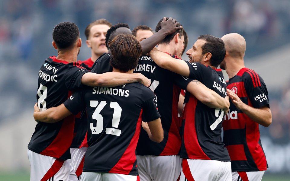 Божидар Краев даде тон за първа победа на Уестърн Сидни Уондърърс през сезона