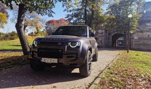 <p>LR Defender Octa: Тестваме най-бързия тежък офроудър в света</p>