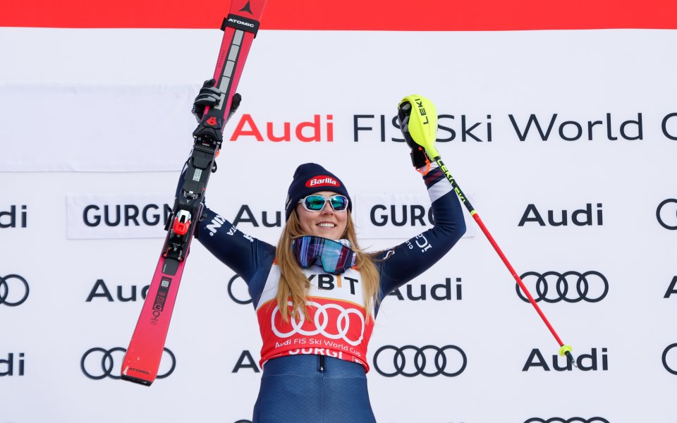 Страхотна Шифрин доминира и във втория слалом от СК в Гургл (видео)