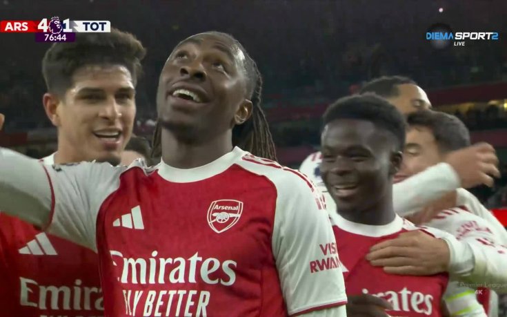 Хеттрик на Еберечи Езе срещу Тотнъм