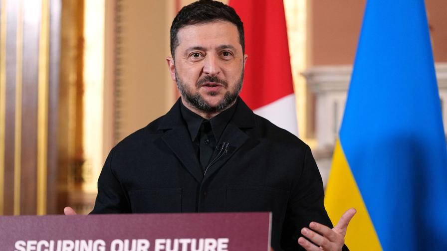 Украинският президент Володимир Зеленски