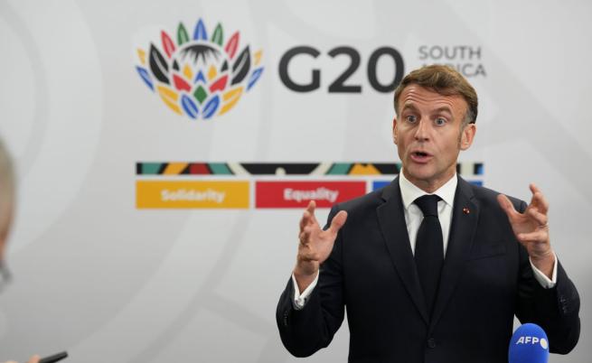 Макрон: Най-сетне има шанс за постигане на реален напредък към мир в Украйна