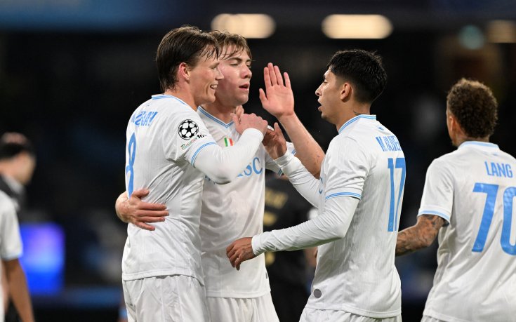 Фаворитът Наполи се наложи над Карабах, Славия Прага и Атлетик Билбао не се победиха