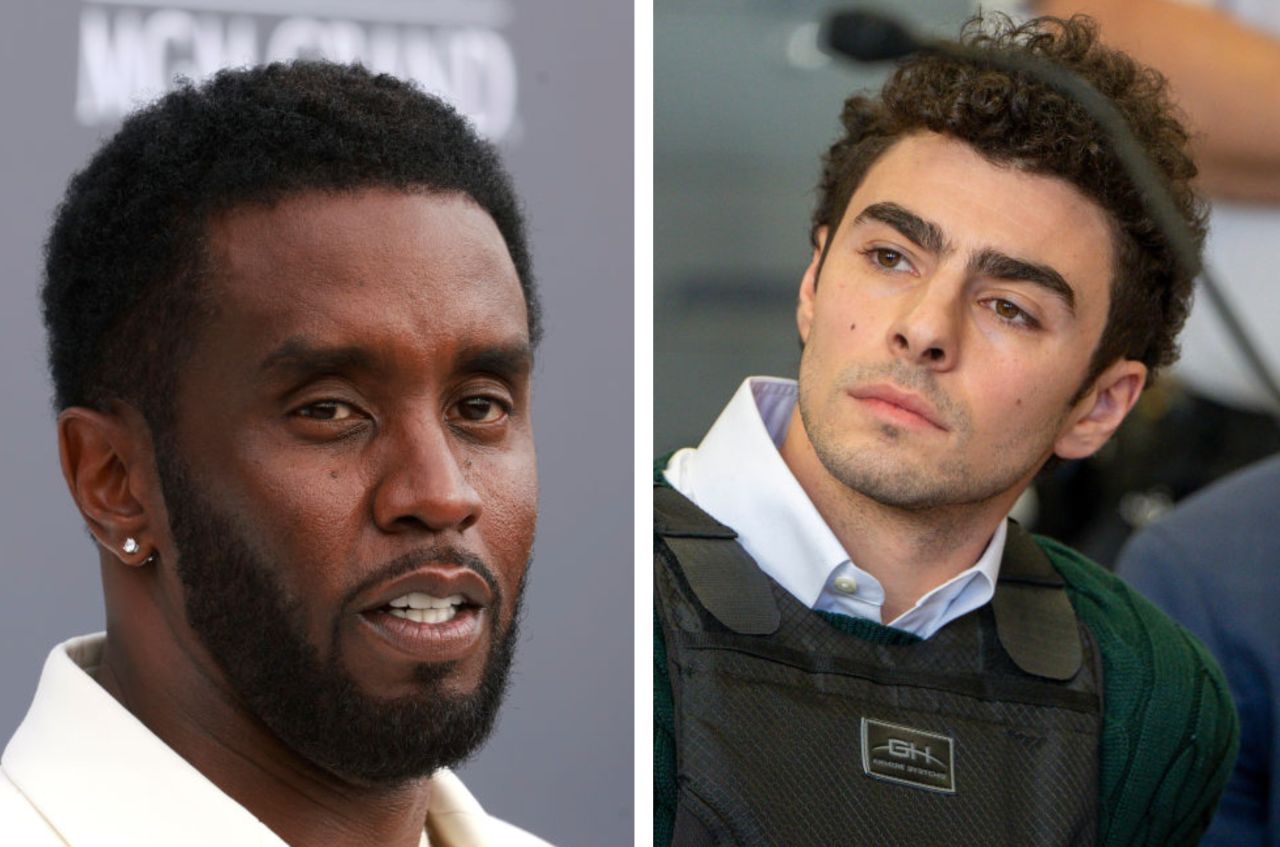 Шон "Диди" Комбс и Луиджи Манджионе посрещат Деня на благодарността с празнична вечеря