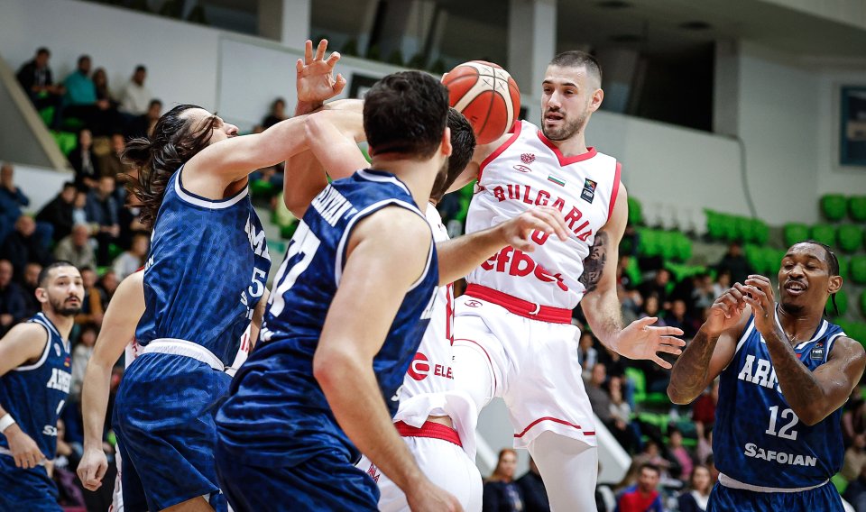 България Армения Евробаскет1