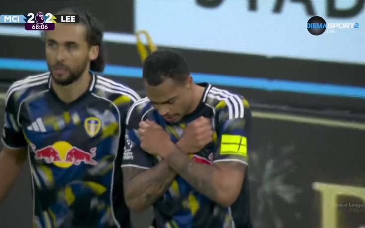 Лукас Нмека изравни за Лийдс след добавка от дузпа