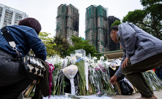 Откриха още тела след пожара в Хонконг, жертвите станаха 146