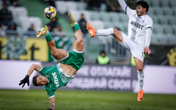 Битката между Лудогорец и Ботев Враца в снимки