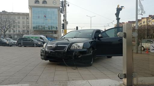 Катастрофа в центъра на София