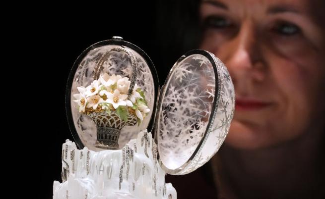 Яйце на Фаберже беше продадено за рекордните 22,9 млн. британски лири на търг