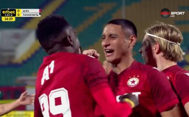 Годой не прощава! ЦСКА поведе в мача срещу Локо Пловдив