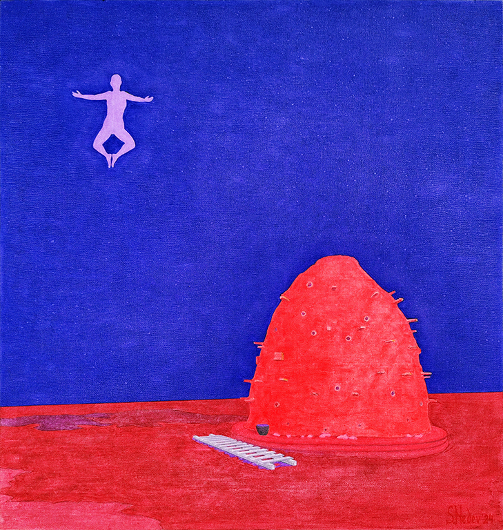 <p>Зрителят е поканен да &bdquo;влезе&ldquo; в пространствата, да ги доизгради със собствените си асоциации, културни препратки и спомени.</p>