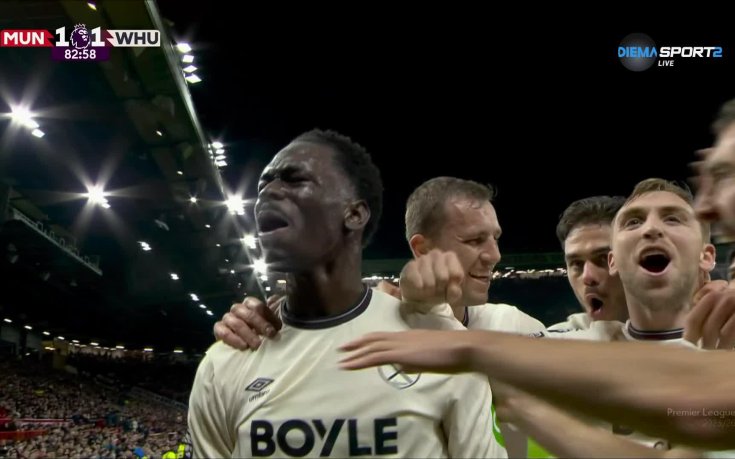 Уест Хем шокира Манчестър Юнайтед и изравни на 