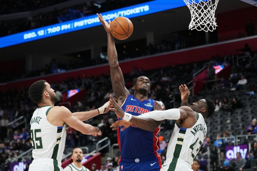 Детройт Пистънс Милуоки Бъкс1