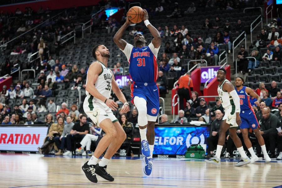 Детройт Пистънс Милуоки Бъкс1