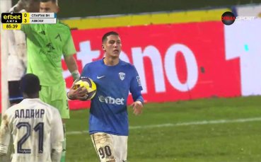 Стояновски отбеляза почетно попадение за варненци