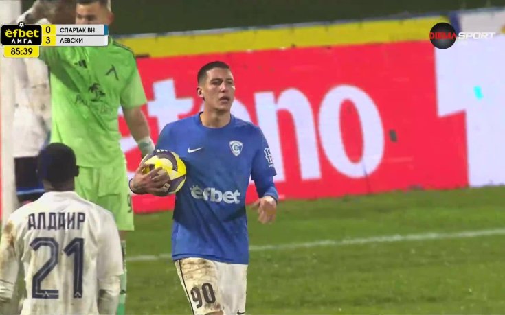 Стояновски отбеляза почетно попадение за варненци