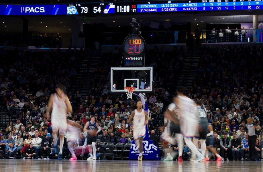 Юта Джаз Оклахома Сити Тъндър1