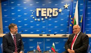 Бойко Борисов се срещна с Кристофър Смит