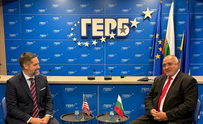 Бойко Борисов се срещна с Кристофър Смит