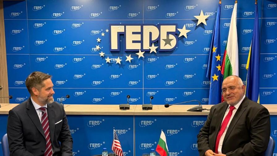 Бойко Борисов се срещна с Кристофър Смит