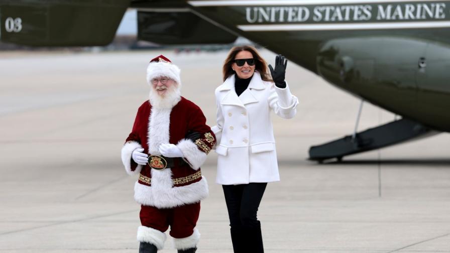 Мелания Тръмп като Снежанка: Подаръци...
