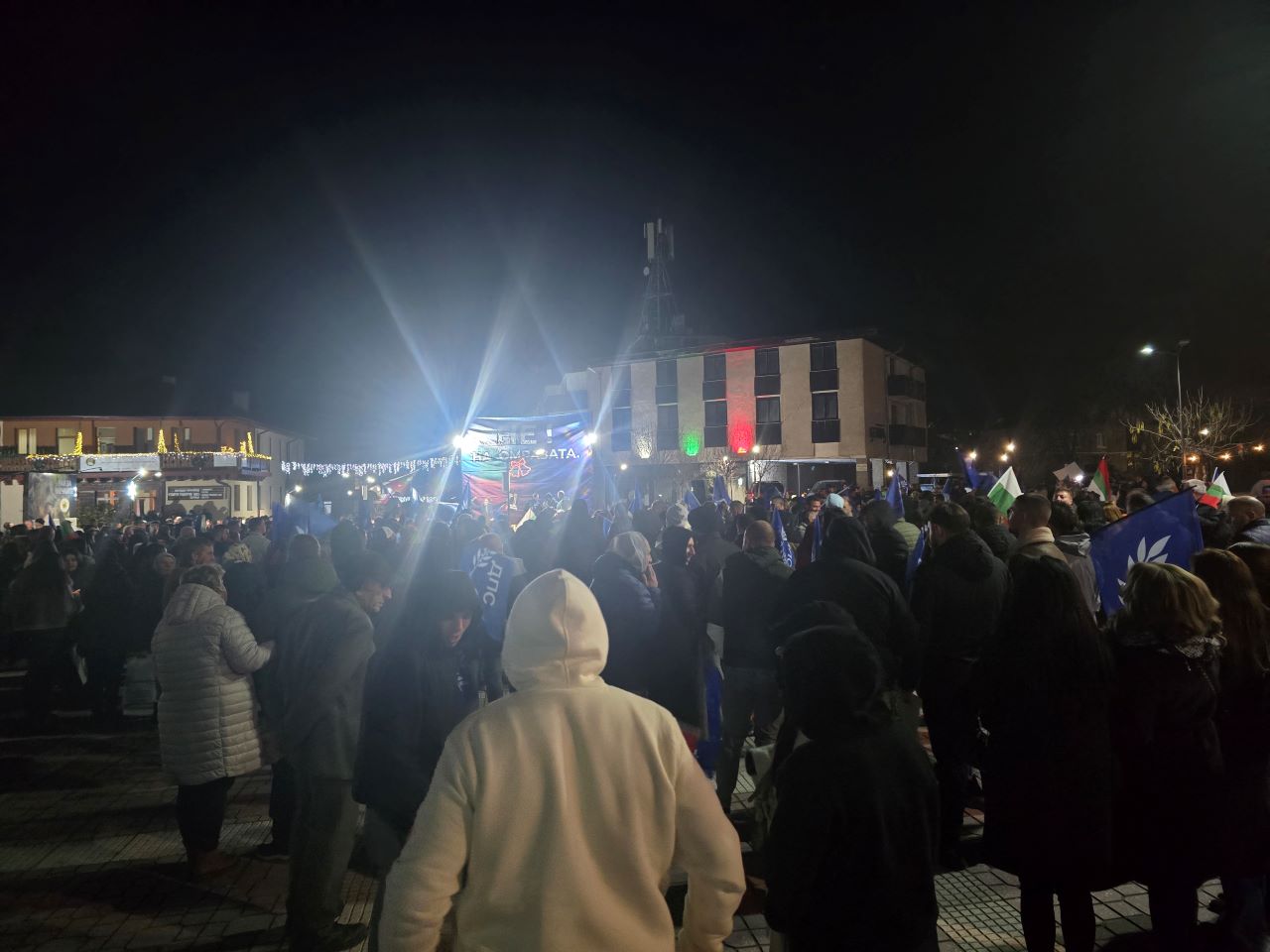 Митинг в Белица