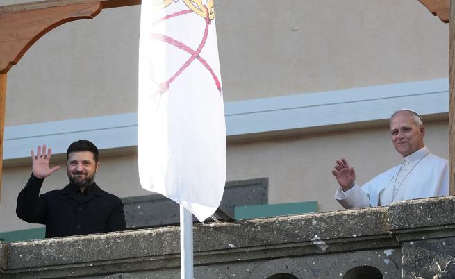 Папа Лъв XIV: Мирен план за Украйна без Европа е нереалистичен