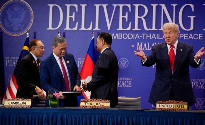 Тръмп ще се намеси в конфликта между Тайланд и Камбоджа