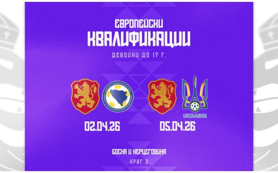 Ясни са съперниците на България WU17 и WU19 в евроквалификациите
