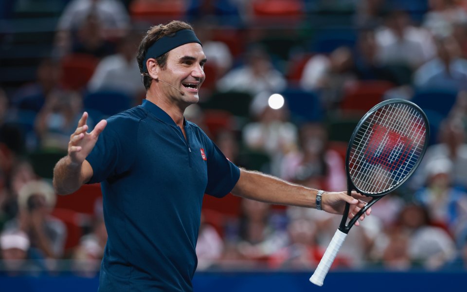 Легендата Федерер блесна в демонстративно шоу на US Open (ВИДЕО)