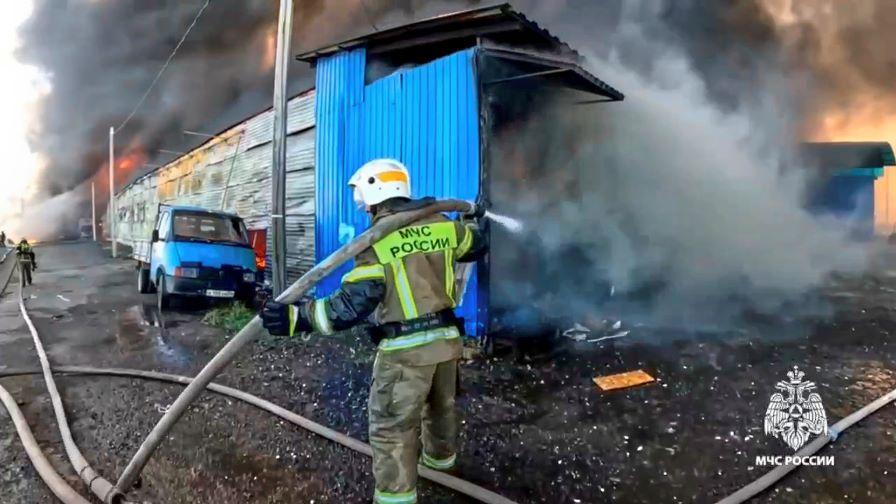 Украински дронове атакуваха руски петролни складове