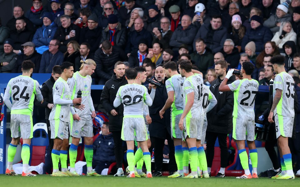 Кристъл Палас - Манчестър Сити 0:3 / Висша лига, 16-и кръг, 14.12.2025 г.