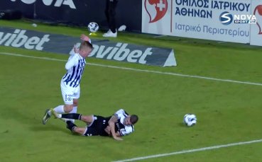 Не уважиха претенции за дузпа на ПАОК, Десподов получи картон за симулация (видео)