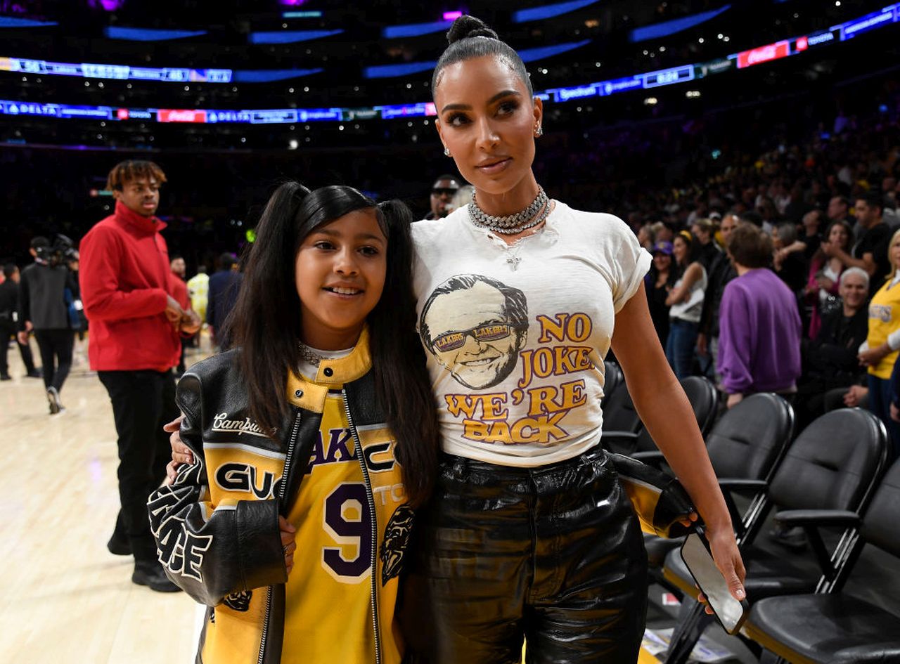 Ким Кардашиян и Норт Кардашиян Уест