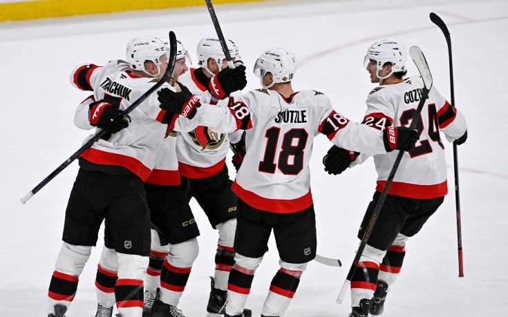 Отава надви Уинипег Джетс в мач от редовния сезон на НХЛ