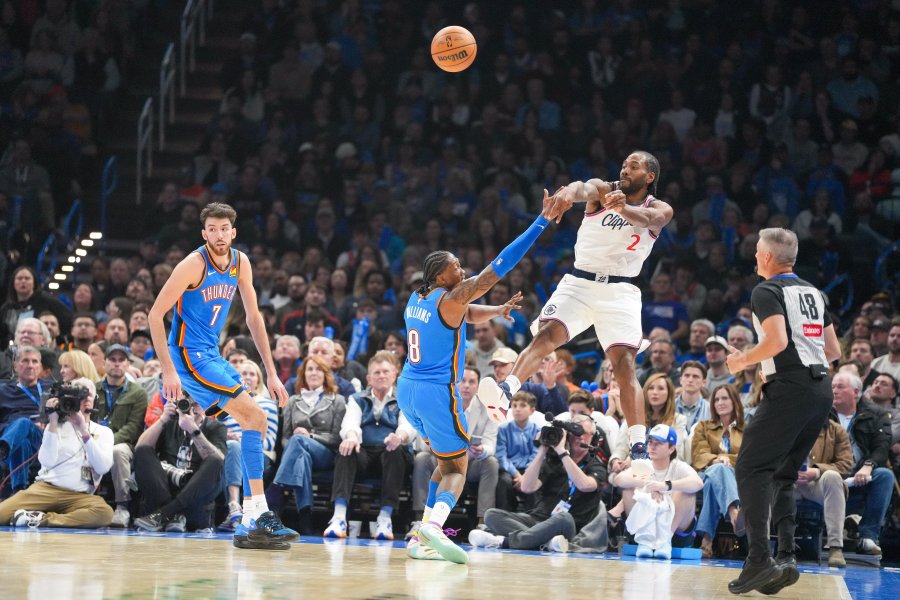 Оклахома Сити Тъндър Лос Анджелис Клипърс1