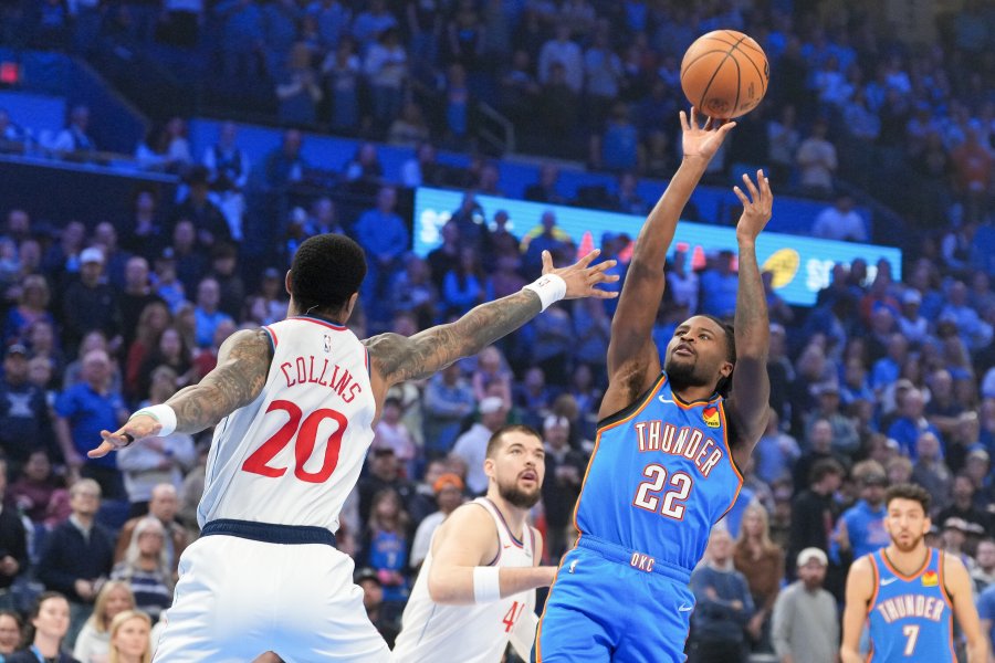 Оклахома Сити Тъндър Лос Анджелис Клипърс1