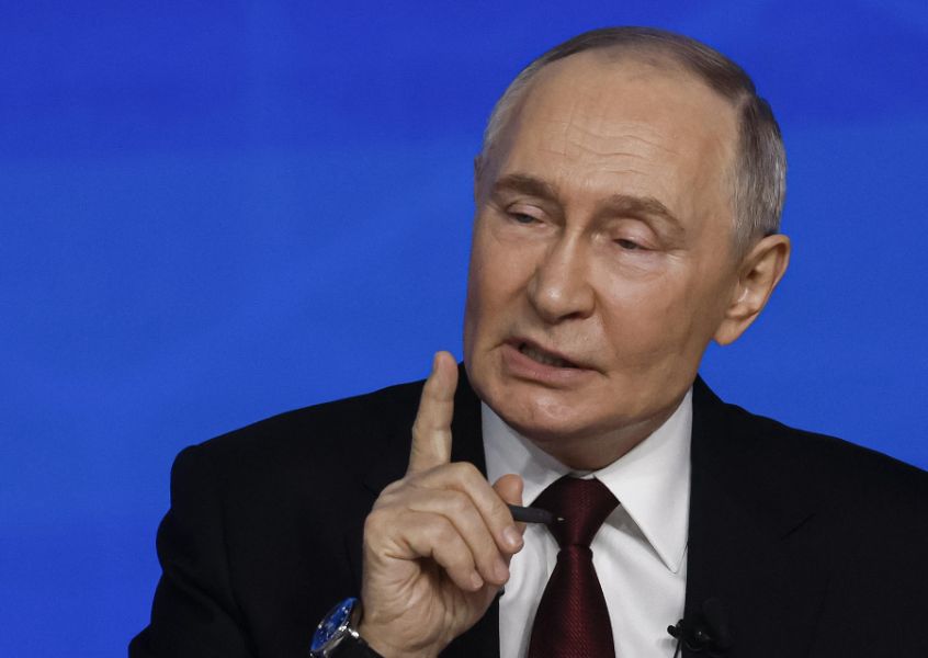 <p>Ежегодната голяма пресконференция на Путин</p>